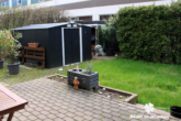 BERK Immobilien - Terrasse u. Garten - BERK Immobilien – Vermietete 4-Zimmer-Wohnung auf zwei Etagen in Sulzbach mit Garten und Terrasse