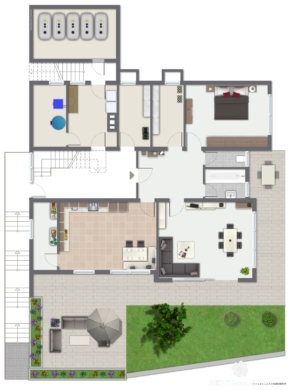 BERK Immobilien – Mehrfamilienhaus mit vielen Möglichkeiten – Selbstnutzer oder Kapitalanlage in Hardheim – Bretzingen - BERK Immobilien - Grundriss neu UG (115773)