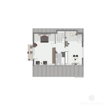 BERK Immobilien – Ein Ort zum Ankommen – Großzügiges Refugium mit Weitblick und Privatsphäre - Grundriss DG (115227)