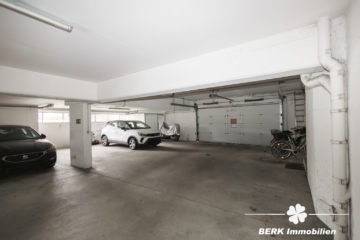 BERK Immobilien – gemütliche 3-Zimmer-Erdgeschosswohnung mit großer Terrasse, Balkon & Gartenzugang - Tiefgarage (116681)