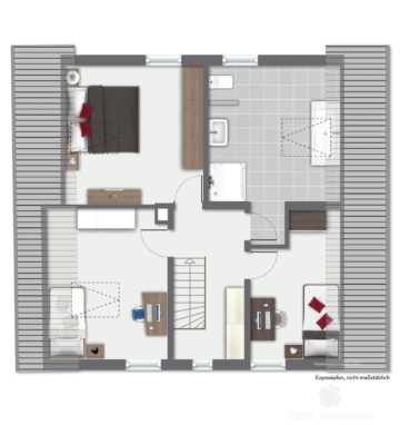 *VERKAUFT* BERK Immobilien – charmantes & liebevoll renoviertes EFH zentral in Johannesberg - Grundriss 1. OG (115352)