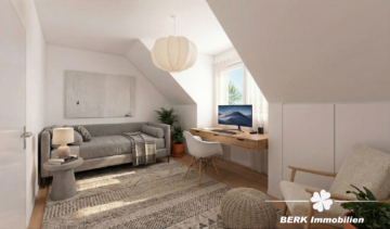 BERK Immobilien – moderne Neubau-Doppelhaushälfte in Sailauf. Ideal für Familien, mit förderfähigem KfW40-Standard - KI generierte Zimmervisualisierung (116619)