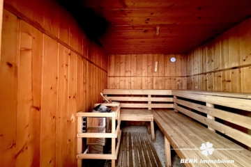 VERKAUFT – BERK Immobilien – Platz für mehr: Charmantes Haus mit zusätzlicher Bebauungsmöglichkeit - KG Sauna (116441)