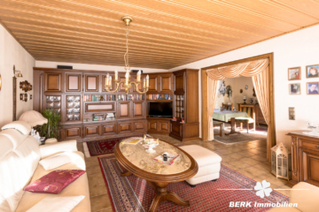 BERK Immobilien – Großzügiges Zweifamilienhaus mit Potenzial für Ausbau & Mehrgenerationenwohnen - Wohn- und Essbereich EG (116902)