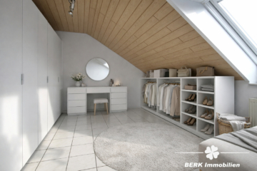 BERK Immobilien – gepflegte und gut geschnittene 4-Zimmer-ETW in bester Lage von Kleinostheim - KI - generiertes Musterbild- Ankleidezimmer (116779)