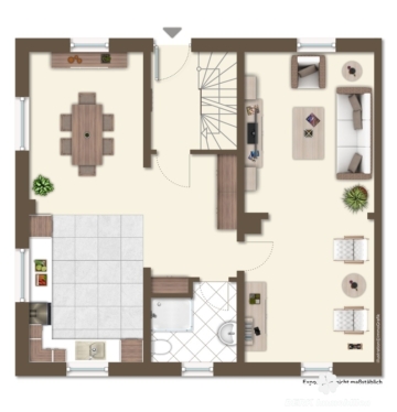 BERK Immobilien – Einfamilienhaus mit Weitblick & außergewöhnlichem Grundstück - EG visu. (116399)