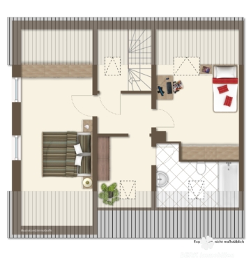BERK Immobilien – Einfamilienhaus mit Weitblick & außergewöhnlichem Grundstück - DG visu. (116400)