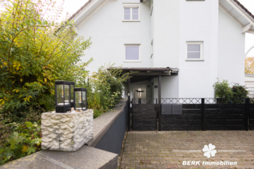 BERK Immobilien – Traumhafte 5-Zimmer Maisonette Wohnung in bevorzugter Lage von Schaafheim/ Radheim - Hausansicht (116830)