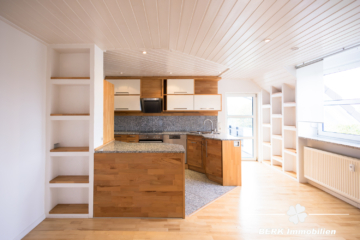 BERK Immobilien – Traumhafte 5-Zimmer Maisonette Wohnung in bevorzugter Lage von Schaafheim/ Radheim - Küche (116849)