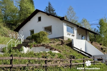 BERK Immobilien – Charmantes Einfamilienhaus in idyllischer Hanglage von Rothenbuch - Außenansicht (115097)