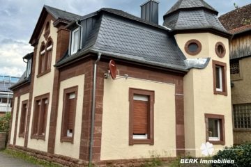 RESERVIERT – BERK Immobilien – Jugendstil Villa im Herzen von Bürgstadt – Wohnen und Arbeiten unter einem Dach - Außenansicht (115123)