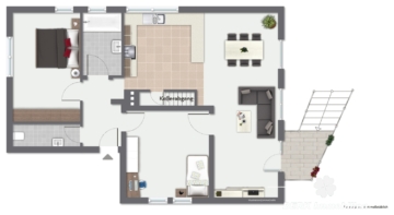BERK Immobilien – bezugsfertige 3-Zimmer-Wohnung mit privaten, wohnungseigenen Kellerräumen - Grundrisse visualisiert (116766)