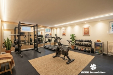 RESERVIERT – BERK Immobilien – Licht, Ruhe & Weitblick: Ihr neues Zuhause in bester Lage von Haibach - KI-generiertes Einrichtungsbeispiel (116240)