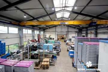 BERK Immobilien – Günstige Gelegenheit! Produktions- Lager- und Büroflächen auf insgesamt ca. 2225m² - Halle X Bj xxxx (114994)
