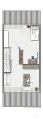 *RESERVIERT* BERK Immobilien – gemütliches Reihenmittelhaus in Hasselroth - Grundriss DG (115946)