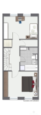 *RESERVIERT* BERK Immobilien – gemütliches Reihenmittelhaus in Hasselroth - Grundriss OG (115945)